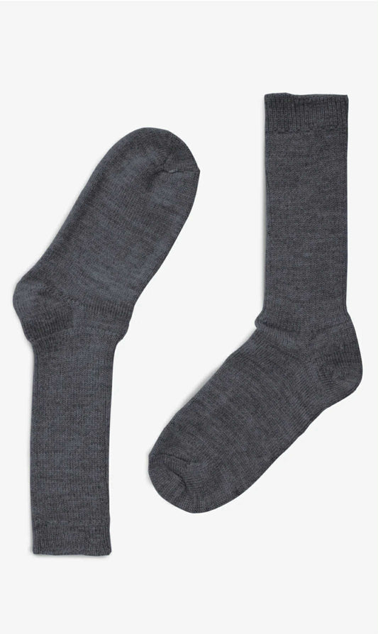 Bas Mérinos Gris - Bonnetier