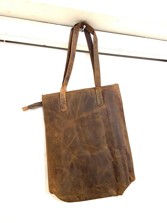 Sac épaule fourre-tout cuir - 3 couleurs offertes - Rouge Import