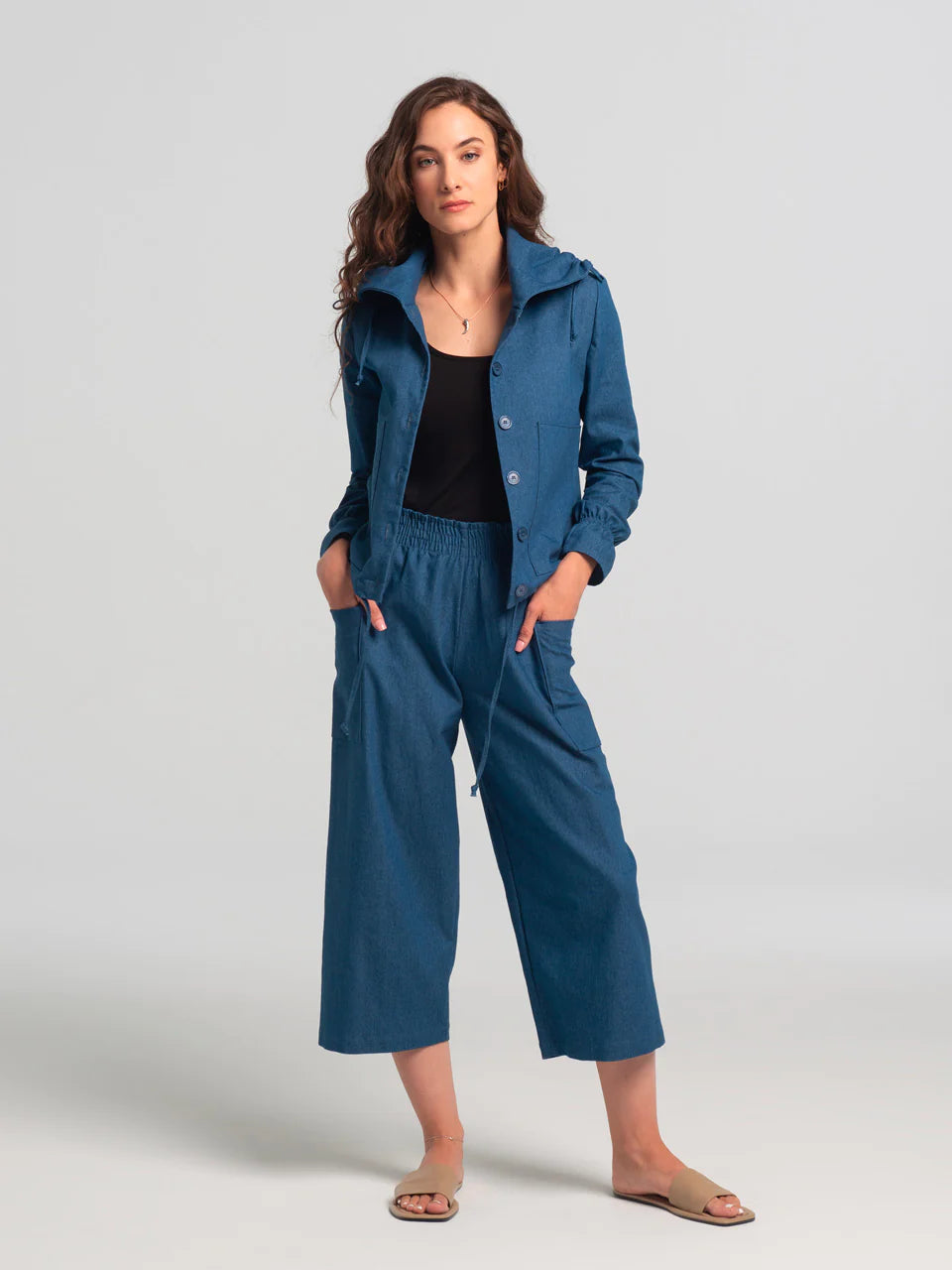 Anona Pants - Blue - Kollontai - 14-327 