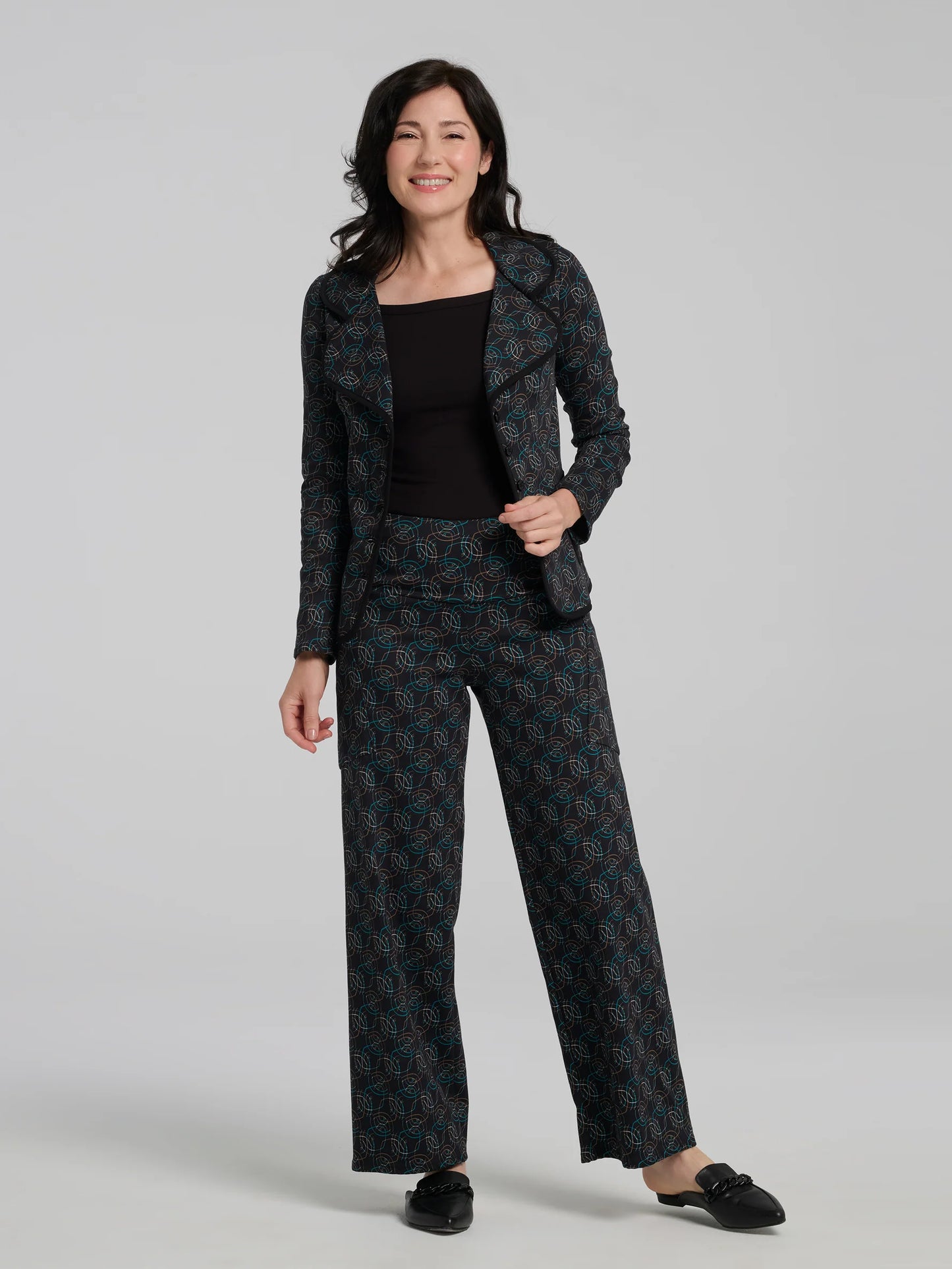 Pantalon Elma - Couleur – Turquoise - Kollontai