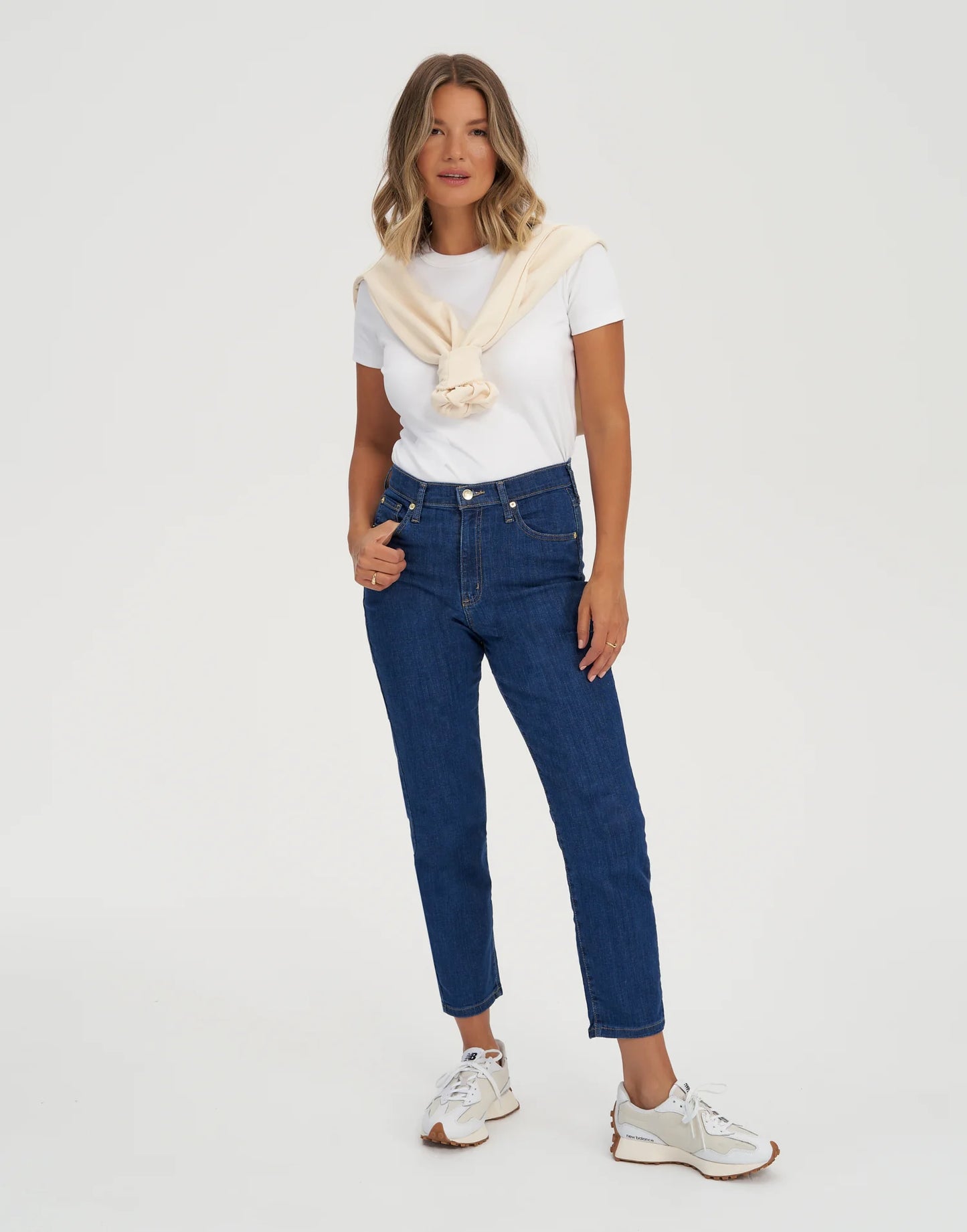 JEANS EMILY COUPE AJUSTÉE - BARBUDA - 1966CL-E27 - Yoga Jeans