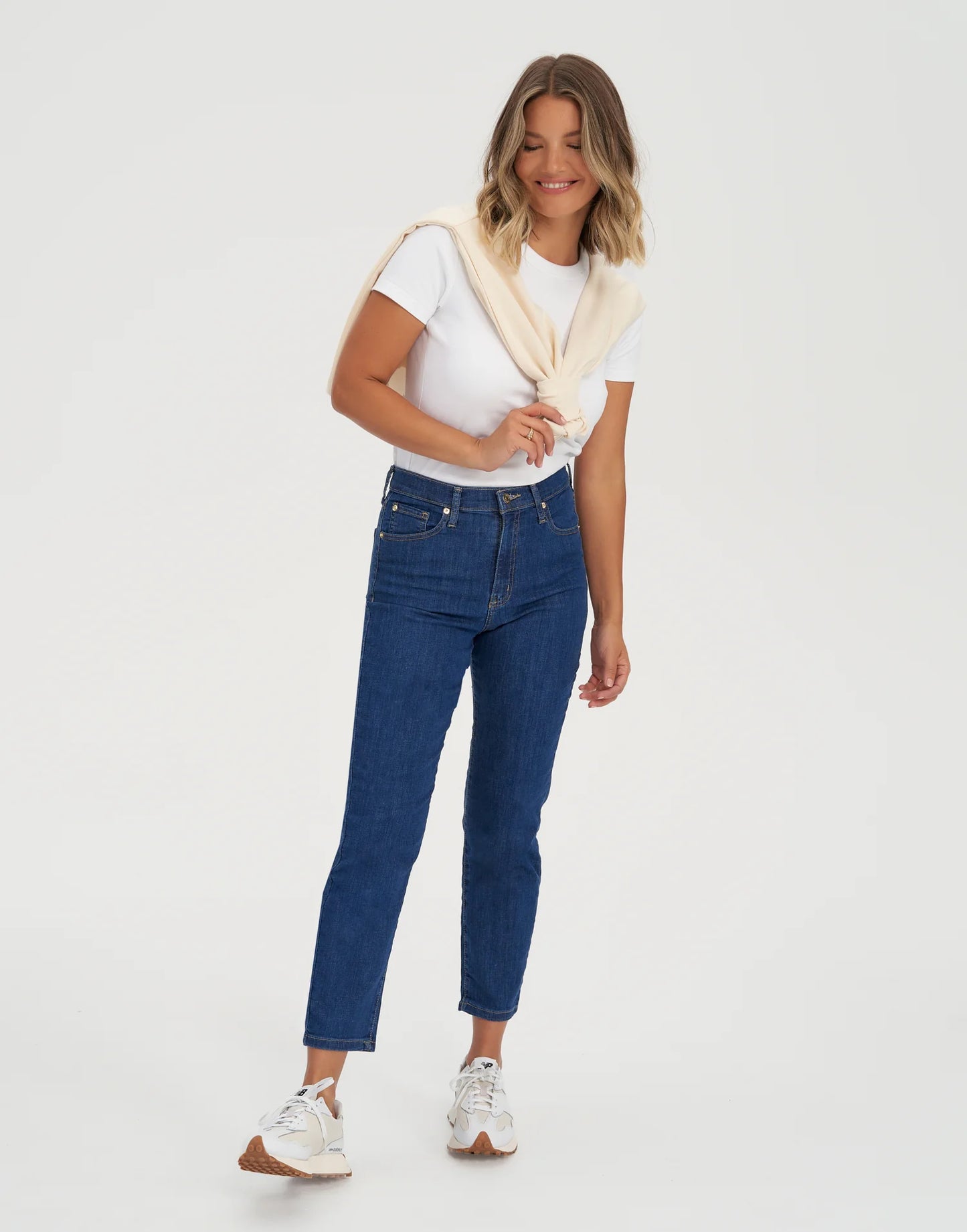 JEANS EMILY COUPE AJUSTÉE - BARBUDA - 1966CL-E27 - Yoga Jeans