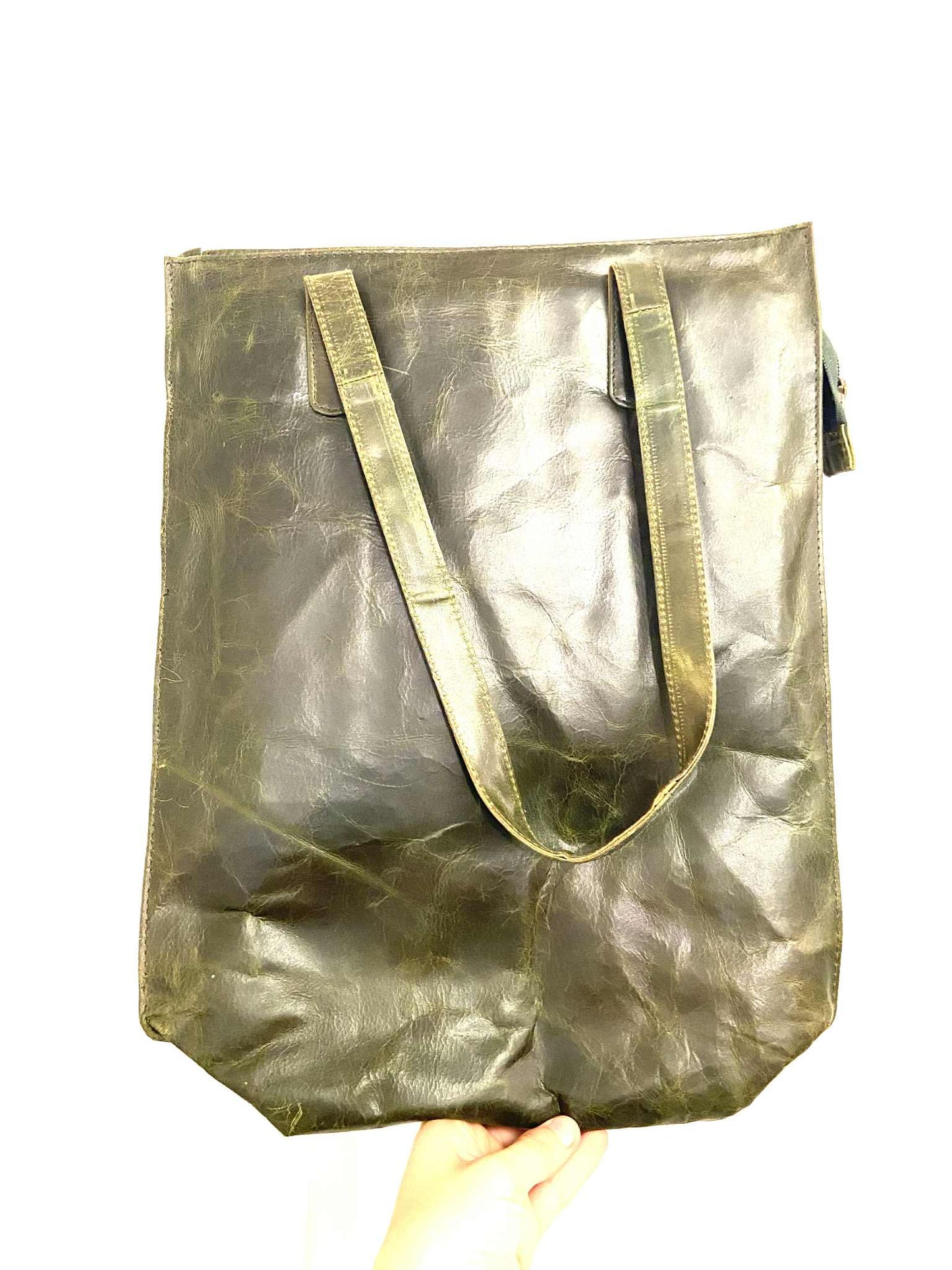 Sac épaule fourre-tout cuir - 3 couleurs offertes - Rouge Import