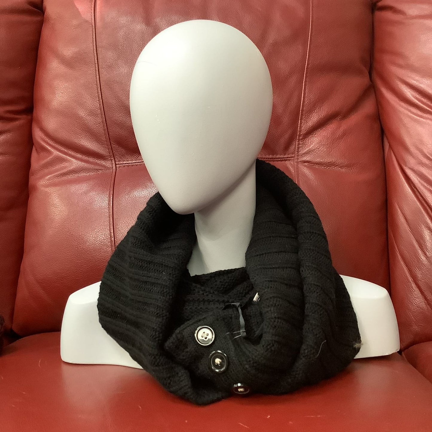 Foulard Charlotte Noir ou Gris foncé - Schwiing