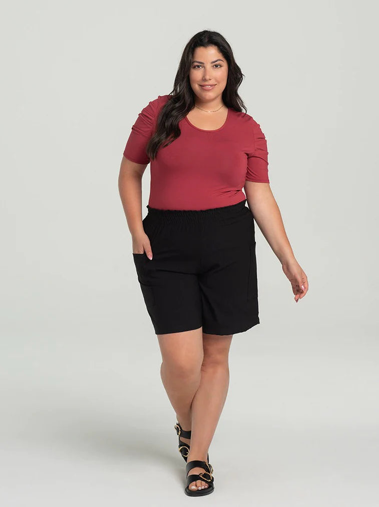 Short Everett 20-111 - Noir - Kollontai