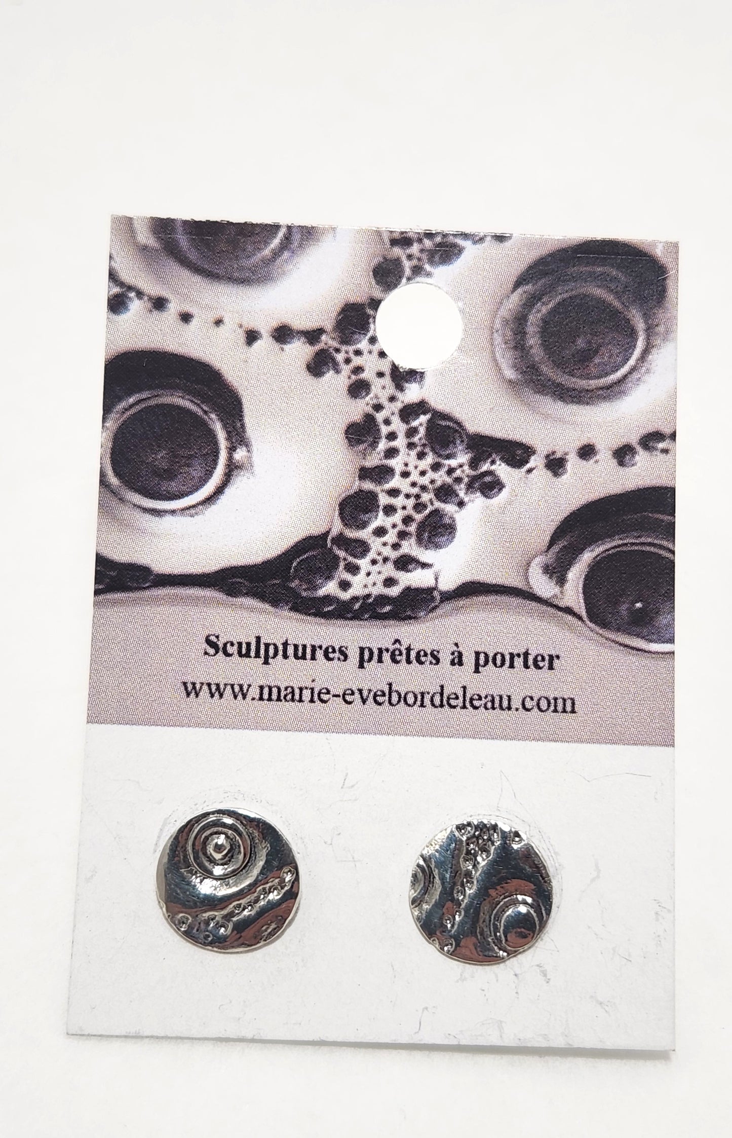 Boucles d'oreilles - Lune - Marie-Ève Bordeleau