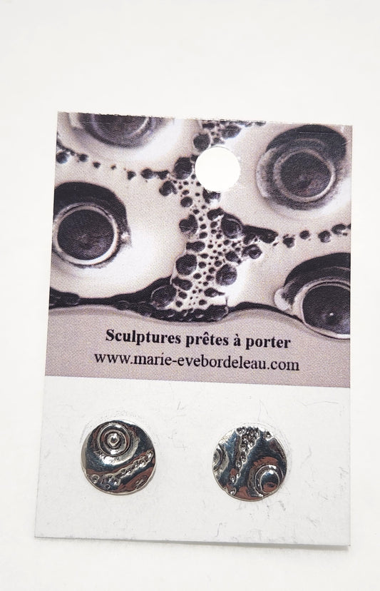 Boucles d'oreilles - Lune - Marie-Ève Bordeleau