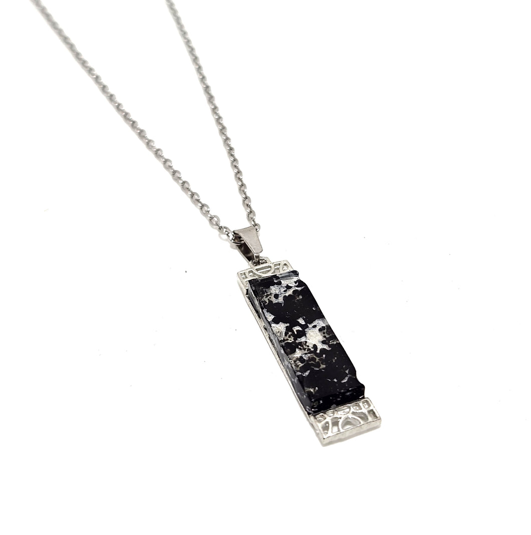 Collier - Coralie - Noir - Créart