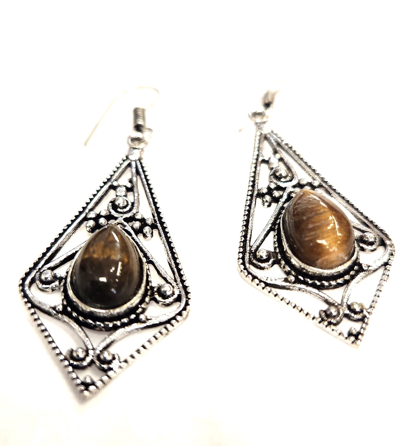 C48 Earrings - Silver