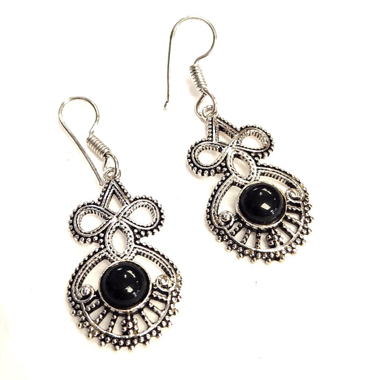 Boucles d'oreilles C57 - Argent
