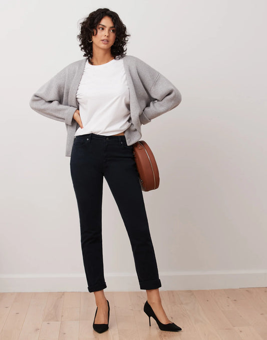 JEANS MALIA COUPE DÉCONTRACTÉE - BLUE GRAPHITE - Entrejambe 27'' 2148CO-M27 - Yoga Jeans