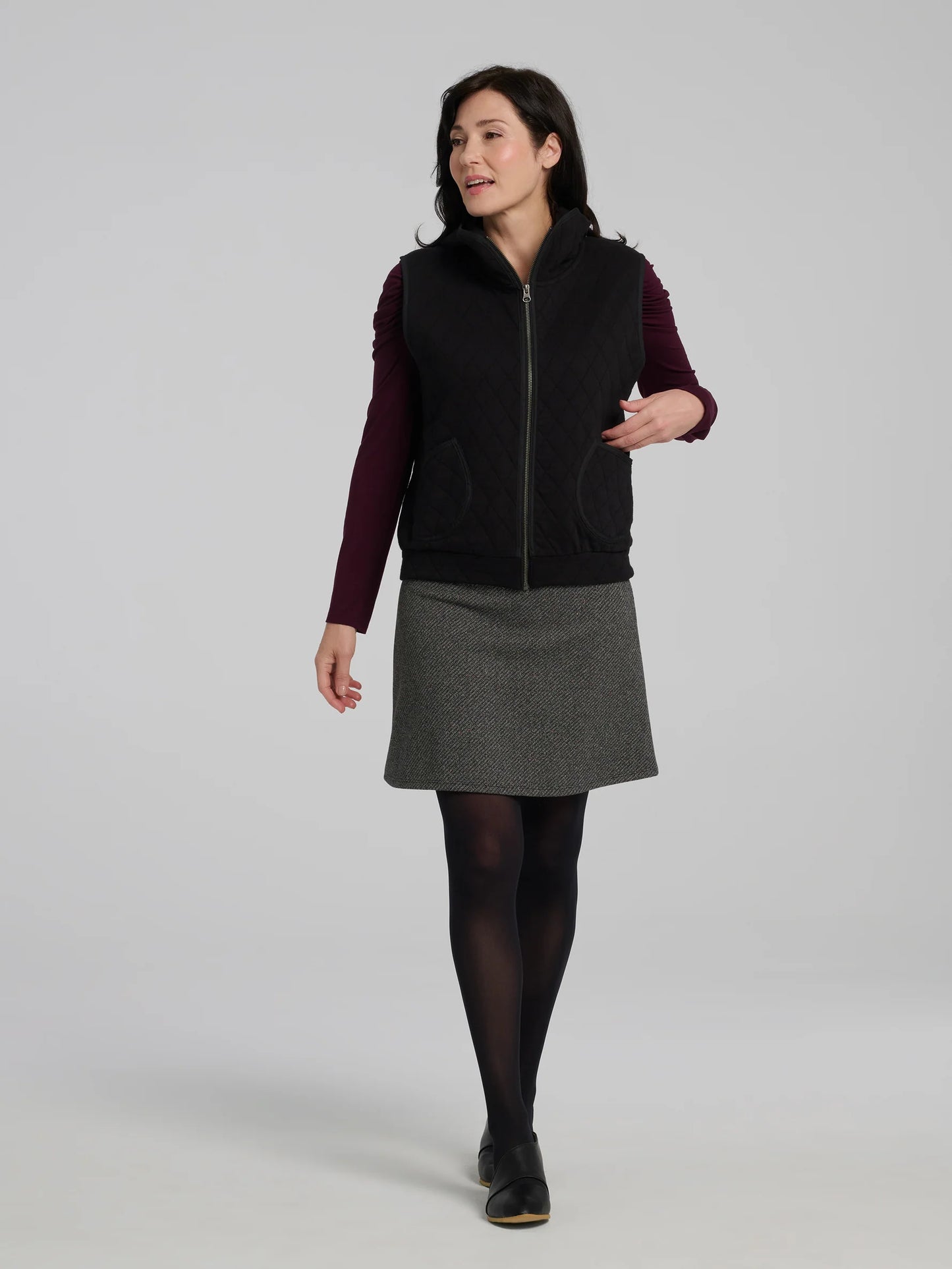 Jupe Frost - charcoal - Kollontai