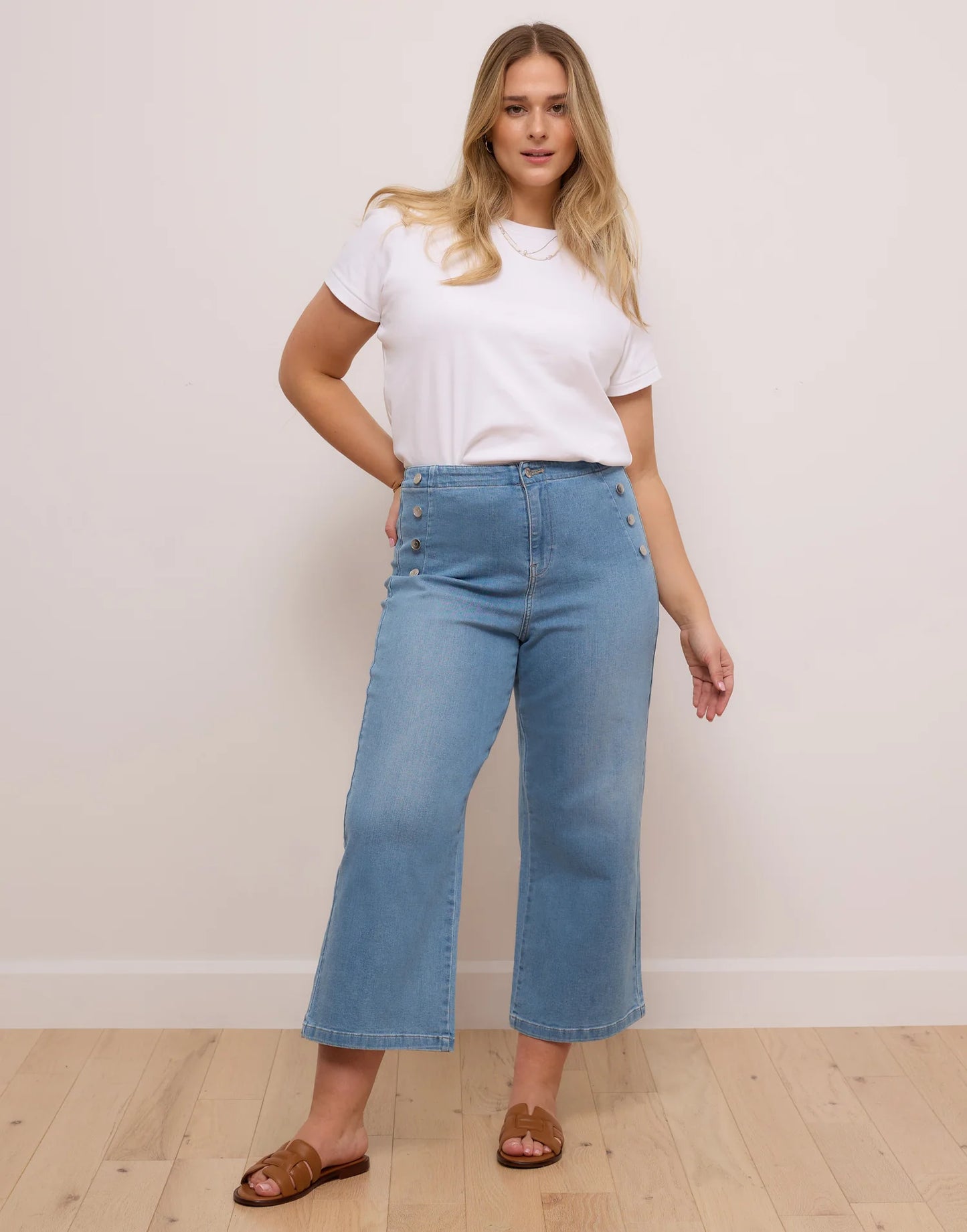 LILY JEANS VERY FLARED CUT / FRESHWATER 