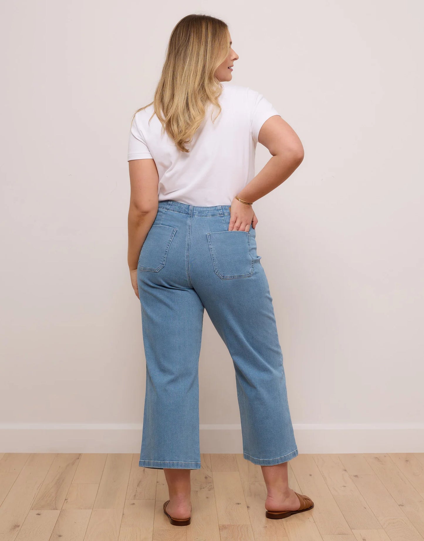 LILY JEANS VERY FLARED CUT / FRESHWATER 