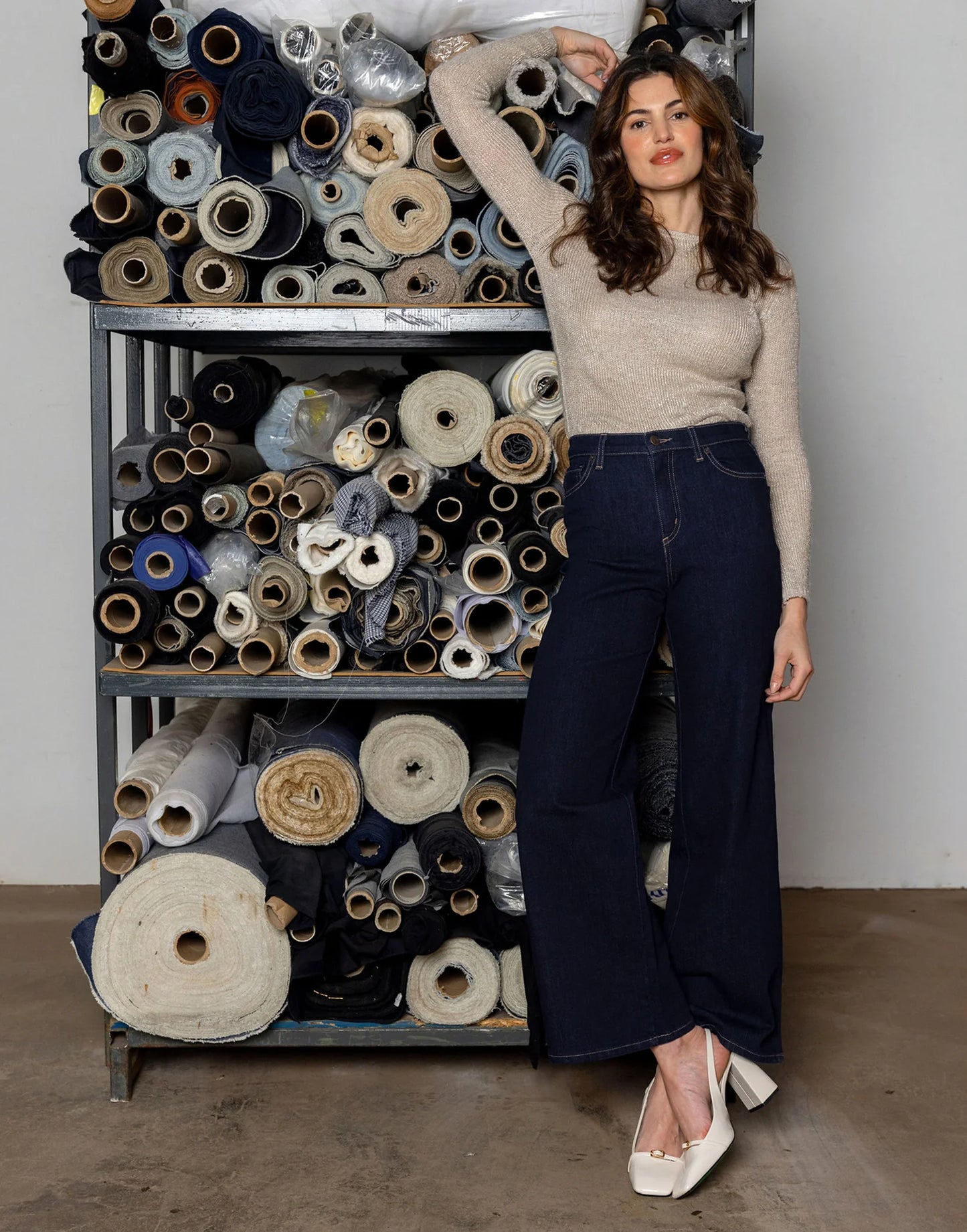 JEANS LILY - Very flared cut - NIGHT CAP - 30" LENGTH - 2263 Yoga Jeans