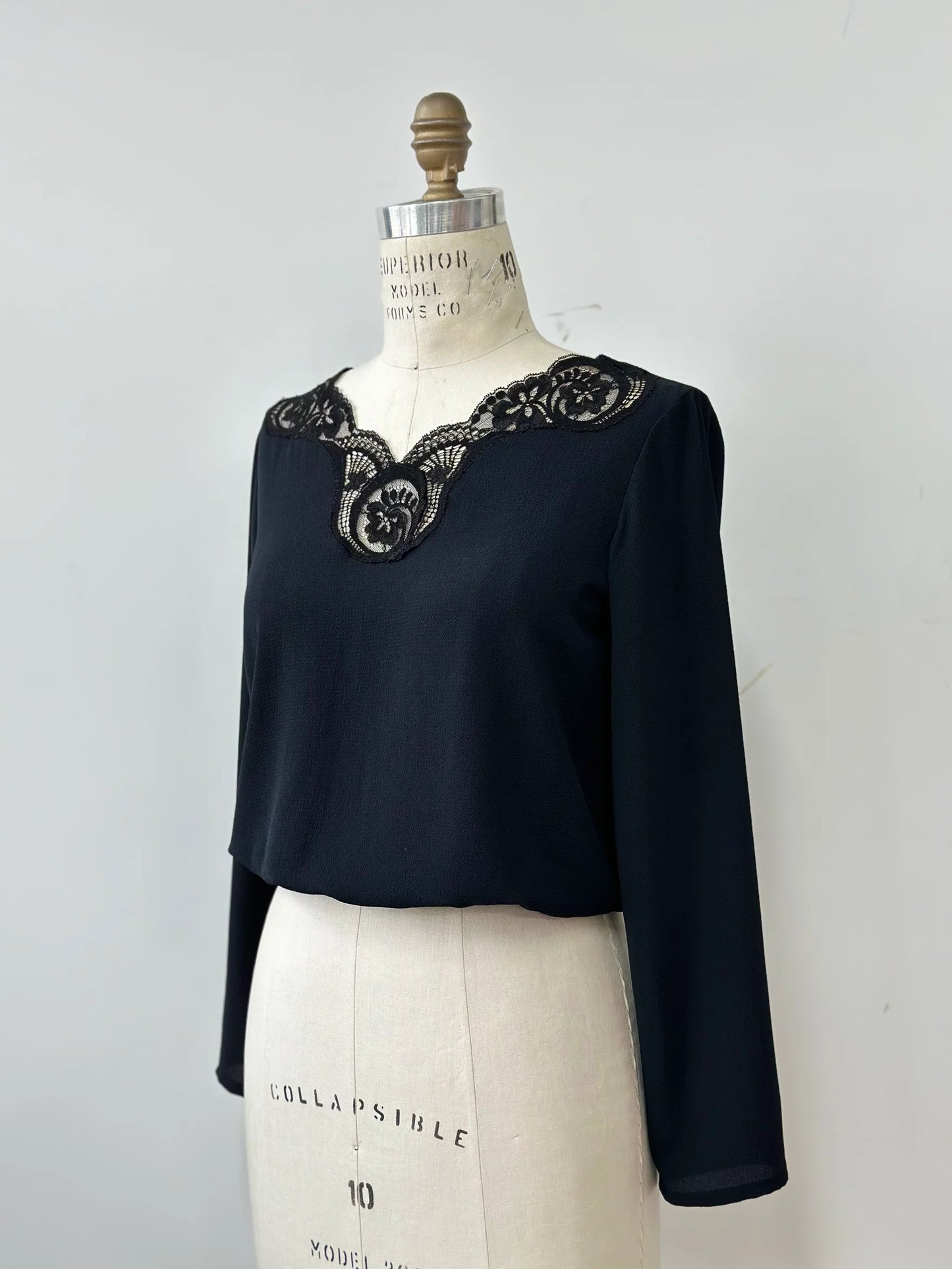 Blouse Ebenita - noir - Kollontai