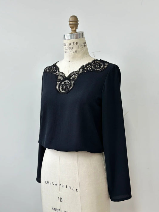 Blouse Ebenita - noir - Kollontai