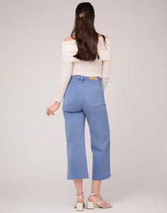 Lily - Coupe évasée- Taille Haute - Bleu Paradis - Entrejambe 25" - Yoga Jeans- 2538