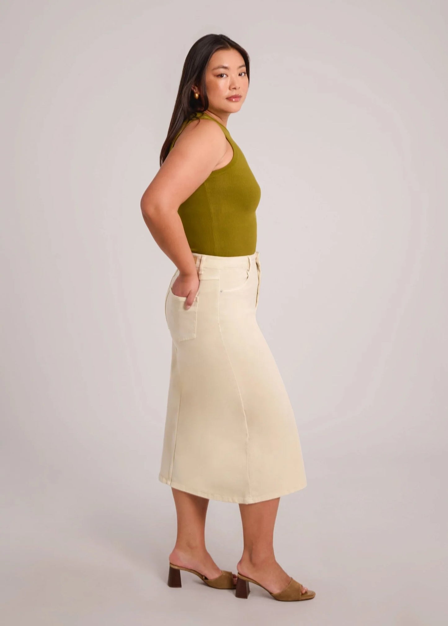JUPE  MARBELLA - Taille haute - Yoga Jeans