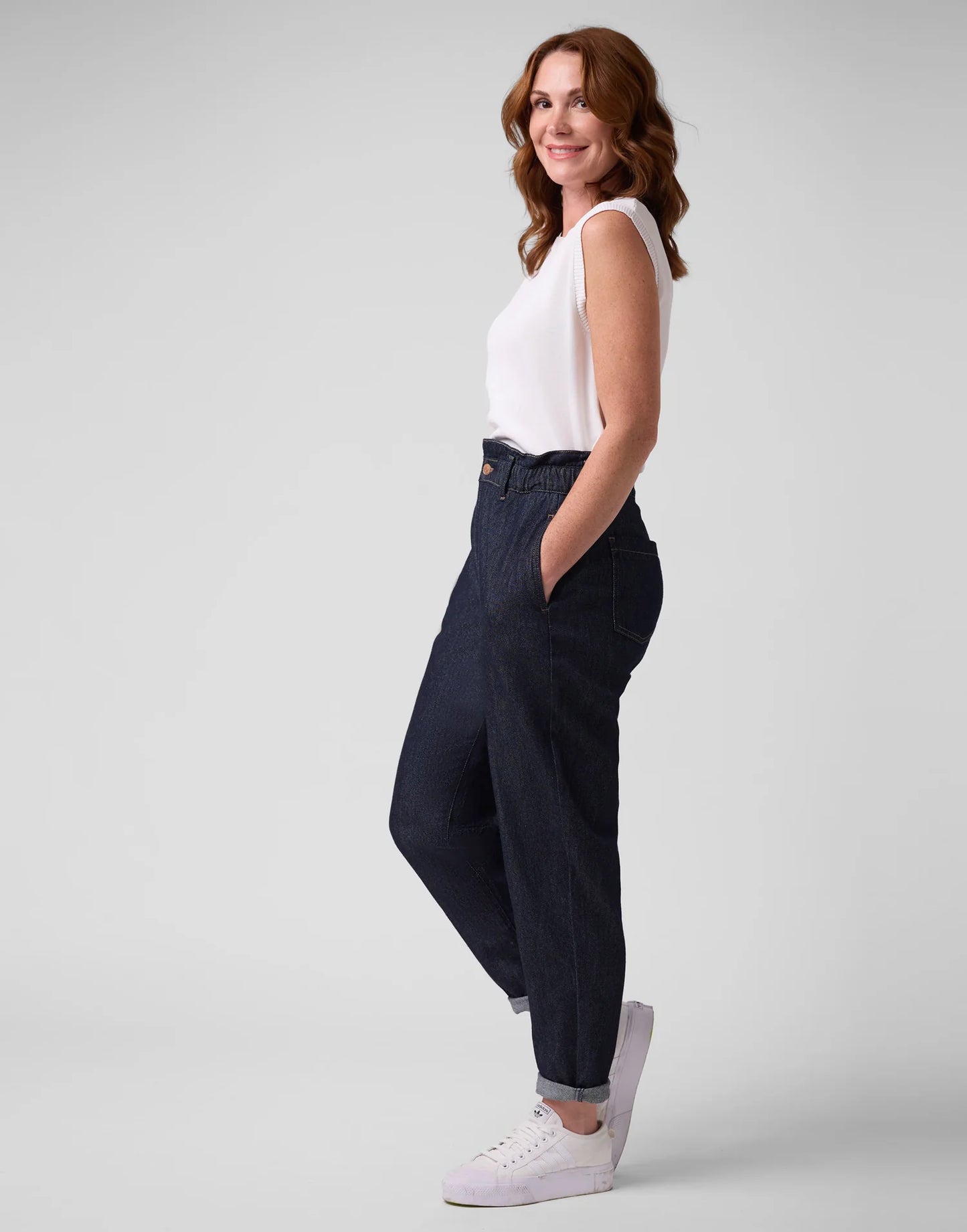 Malia Jeans - Relaxed Fit - High Waist - Paris 