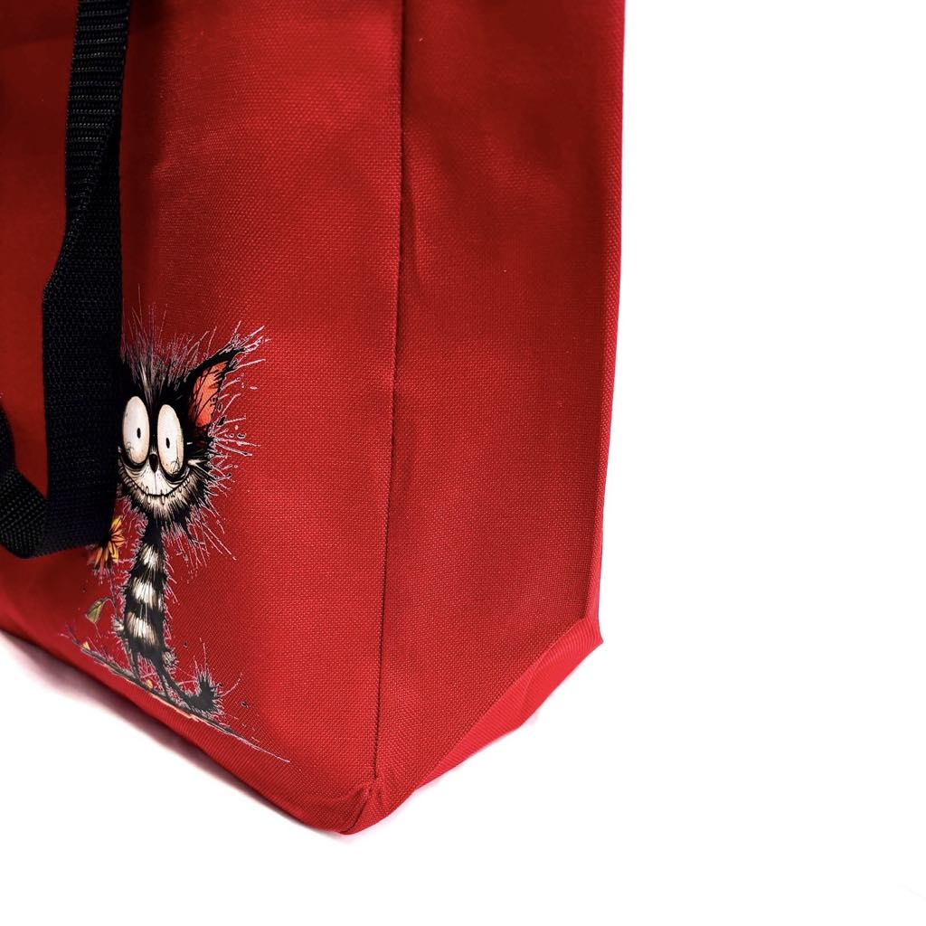 Sac Rouge - Chat - Impressione-Toi