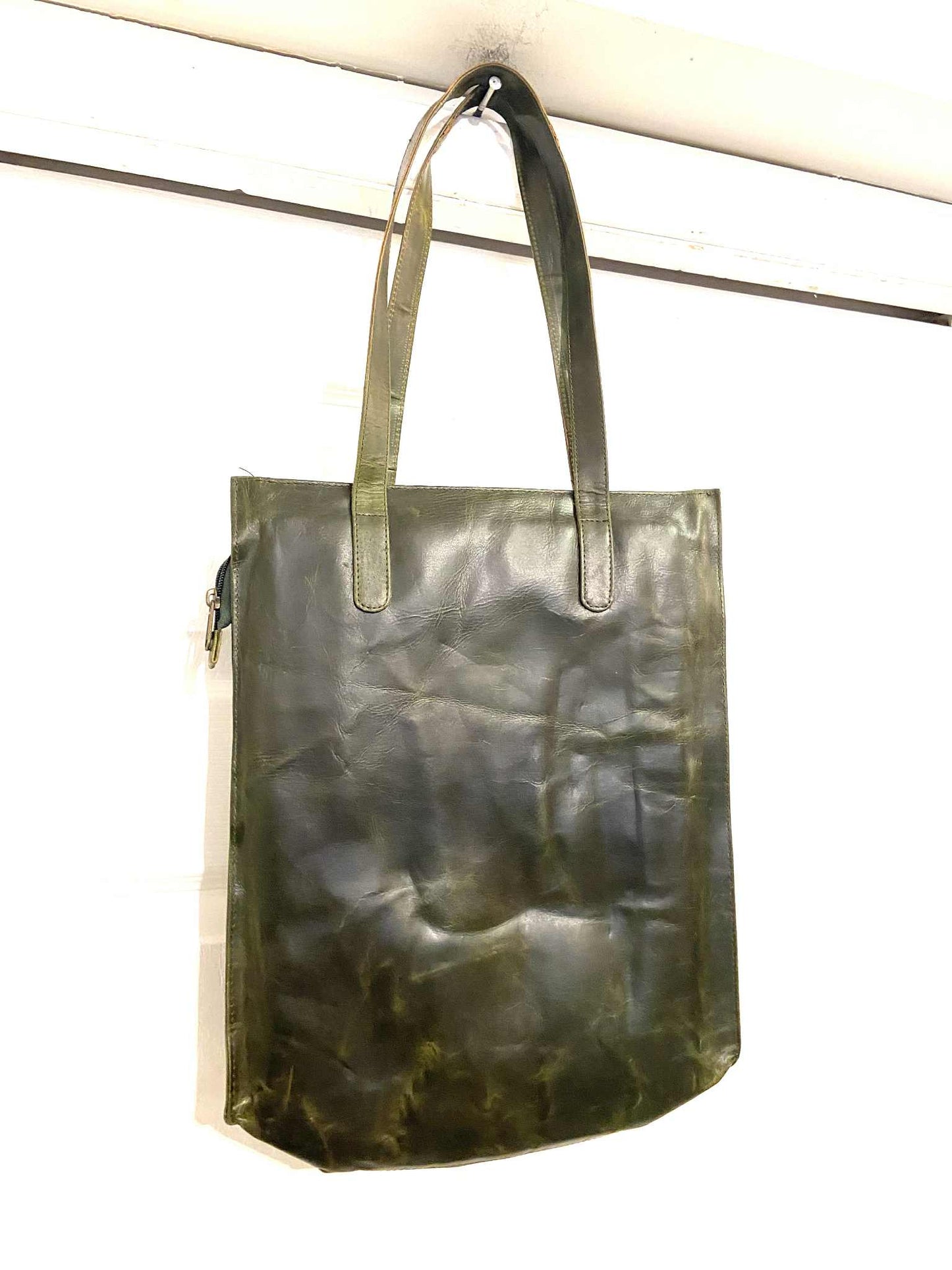 Sac épaule fourre-tout cuir - 3 couleurs offertes - Rouge Import