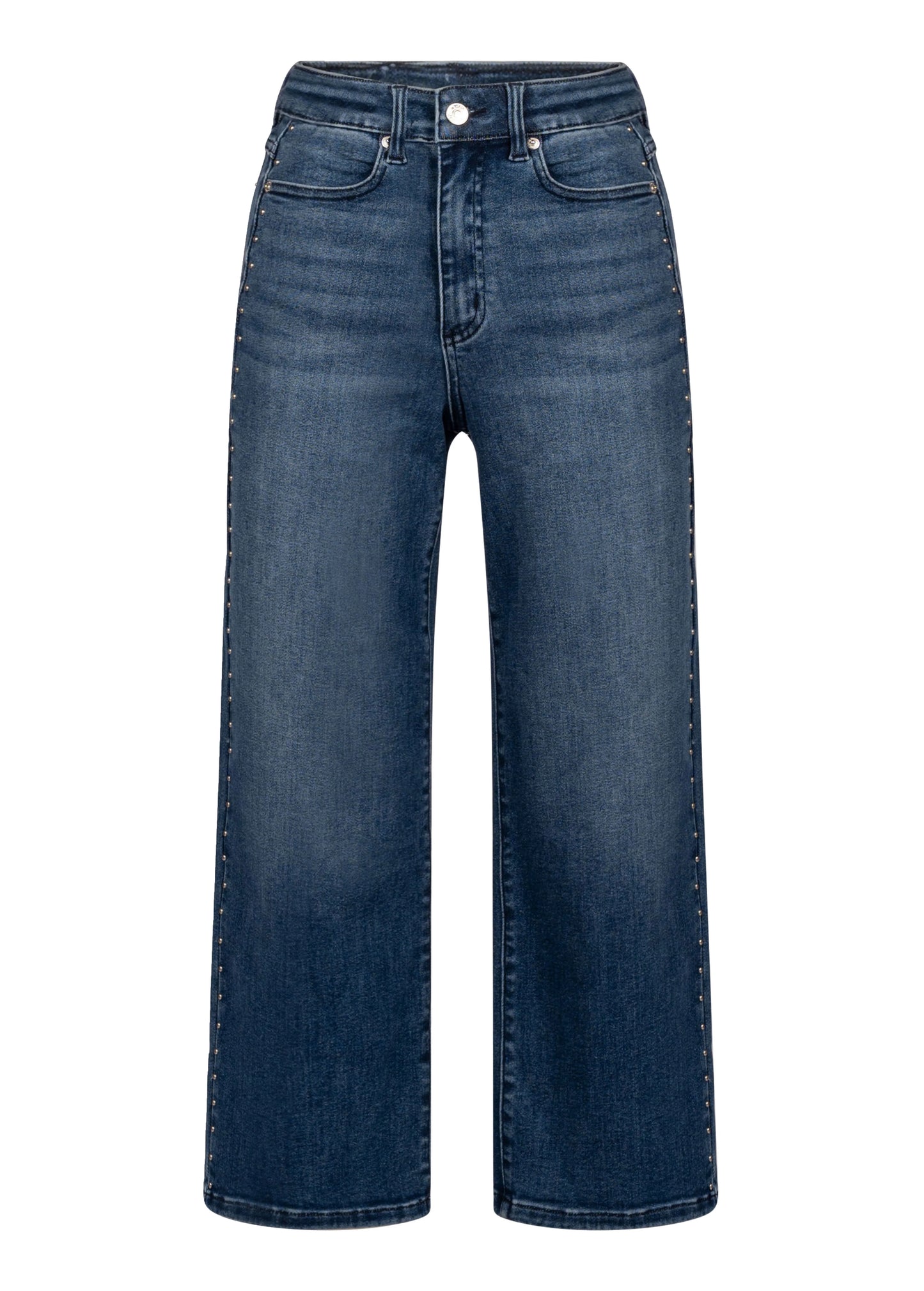 LILY JEANS VERY FLARED FIT - BLUE DIDDLEY - 25" inseam 