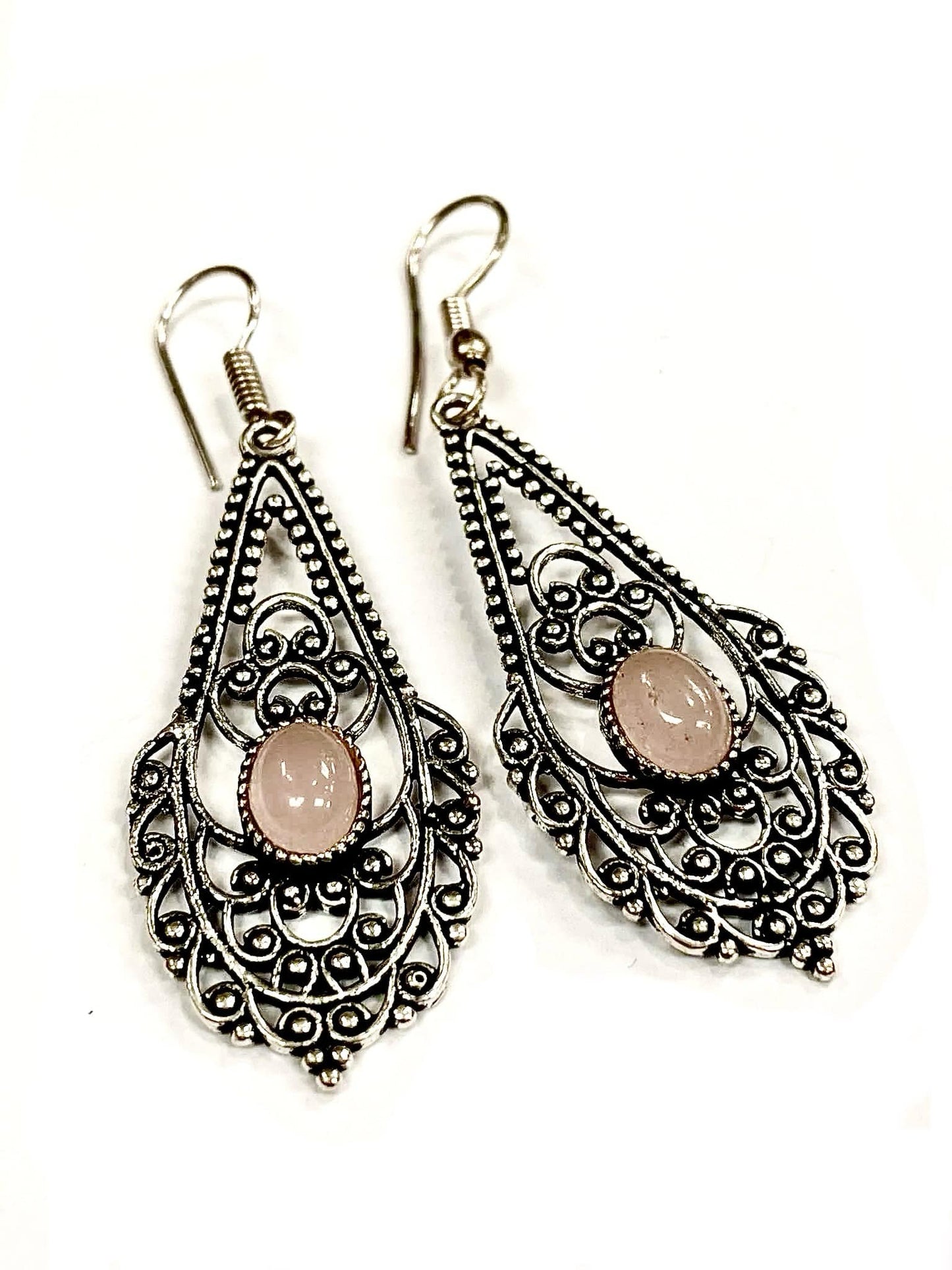 A1 Earrings - Pink &amp; Silver