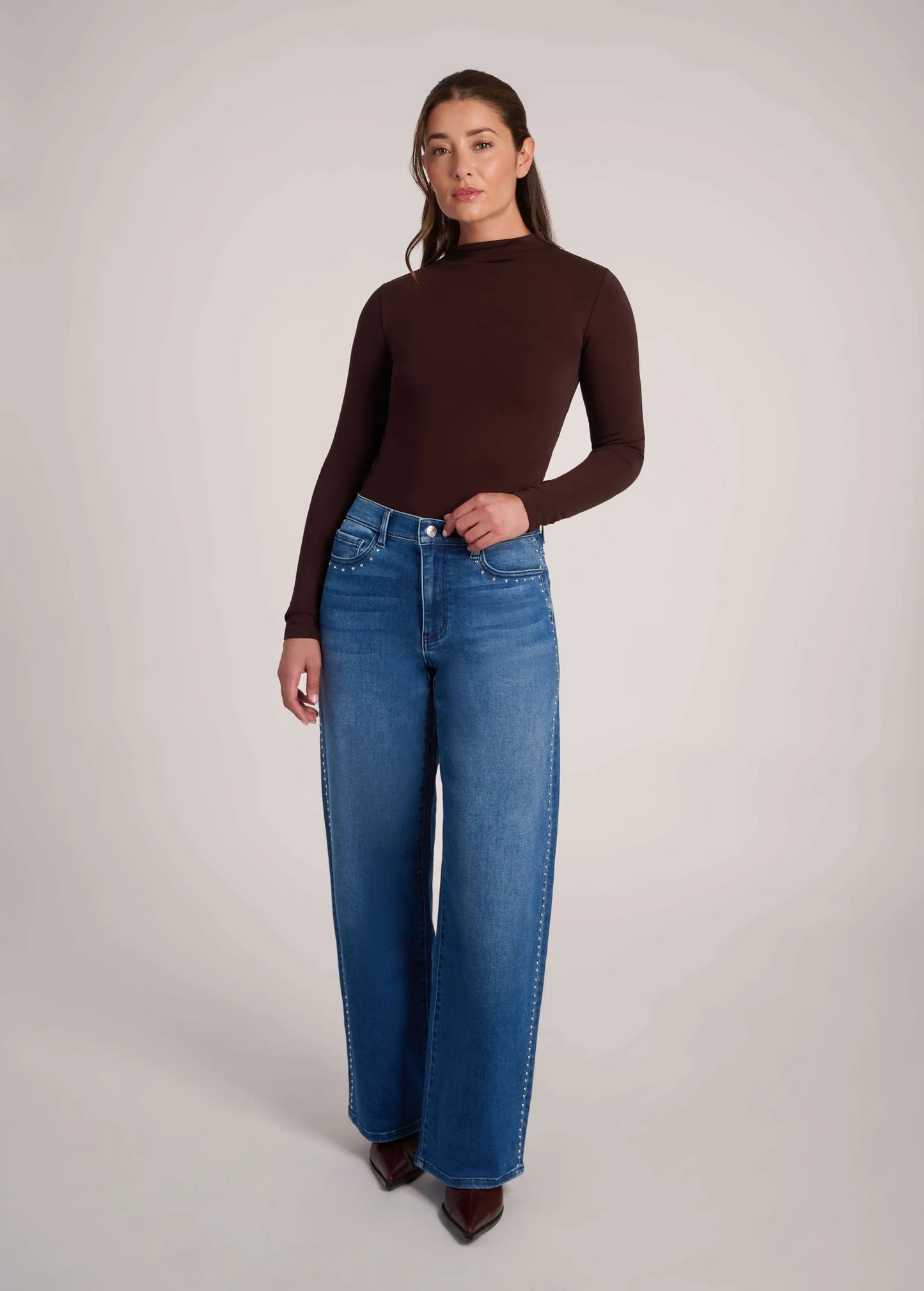 JEANS LILY COUPE TRÈS ÉVASÉE  - ORPHEUS - taille classique - Entrejambe 32''