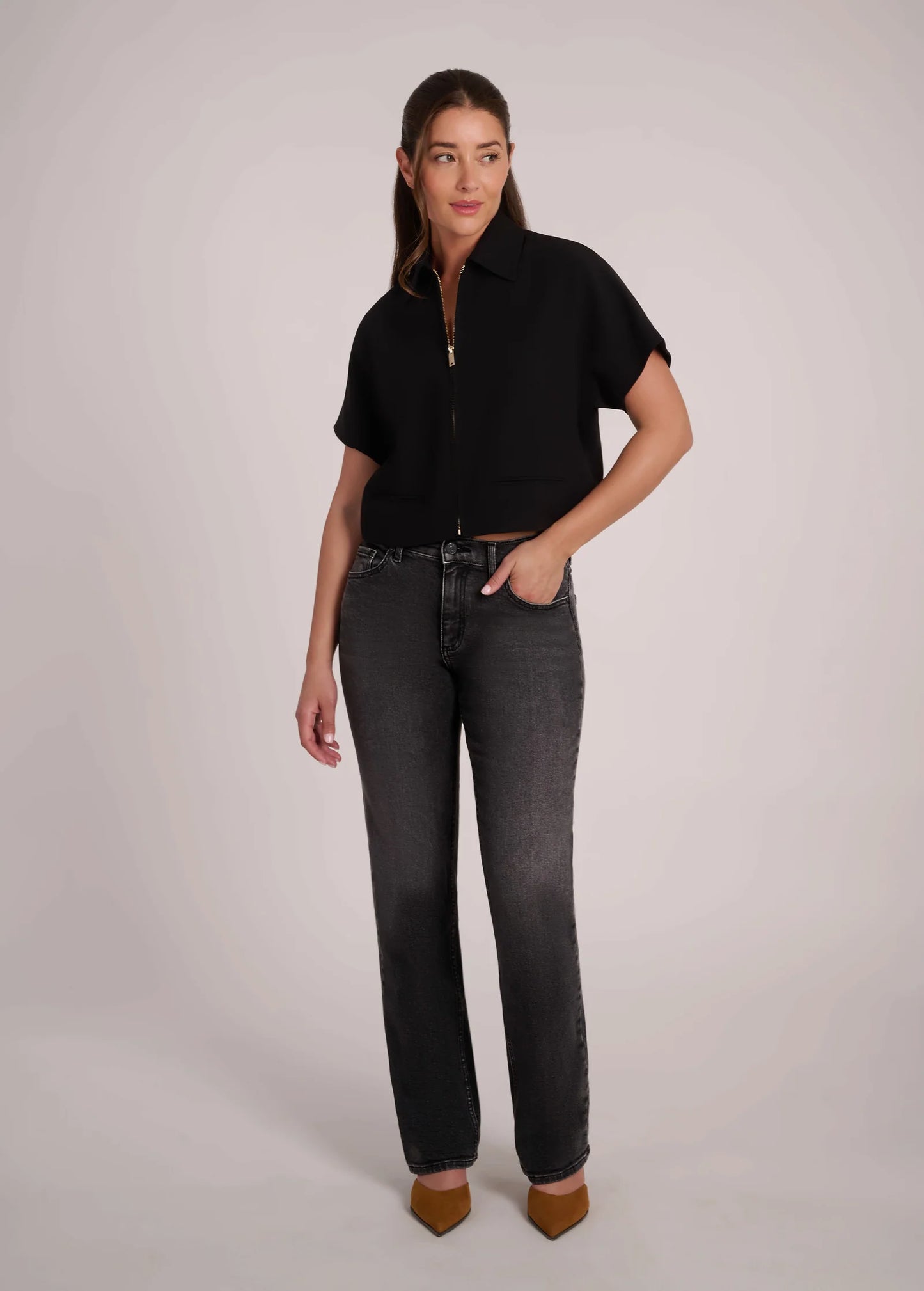 CHLOE STRAIGHT JEANS / NAVI