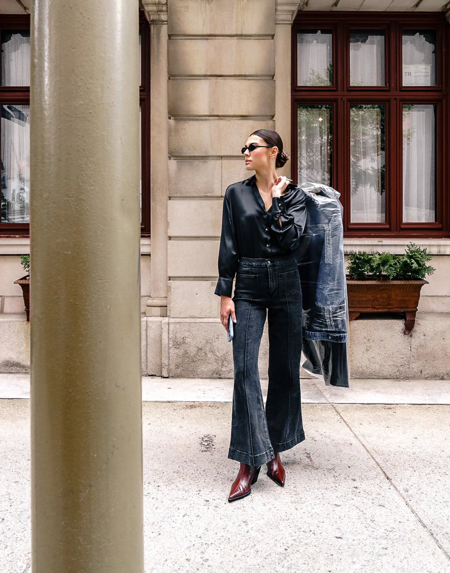 JEANS LILY COUPE TRÈS ÉVASÉE - MARISOL - entrejambe 30"