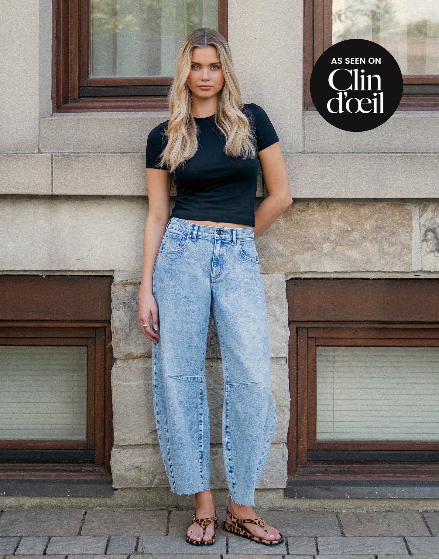 JEANS MALIA COUPE DÉCONTRACTÉE - BILLY - Taille classique - Entrejambe: 27"