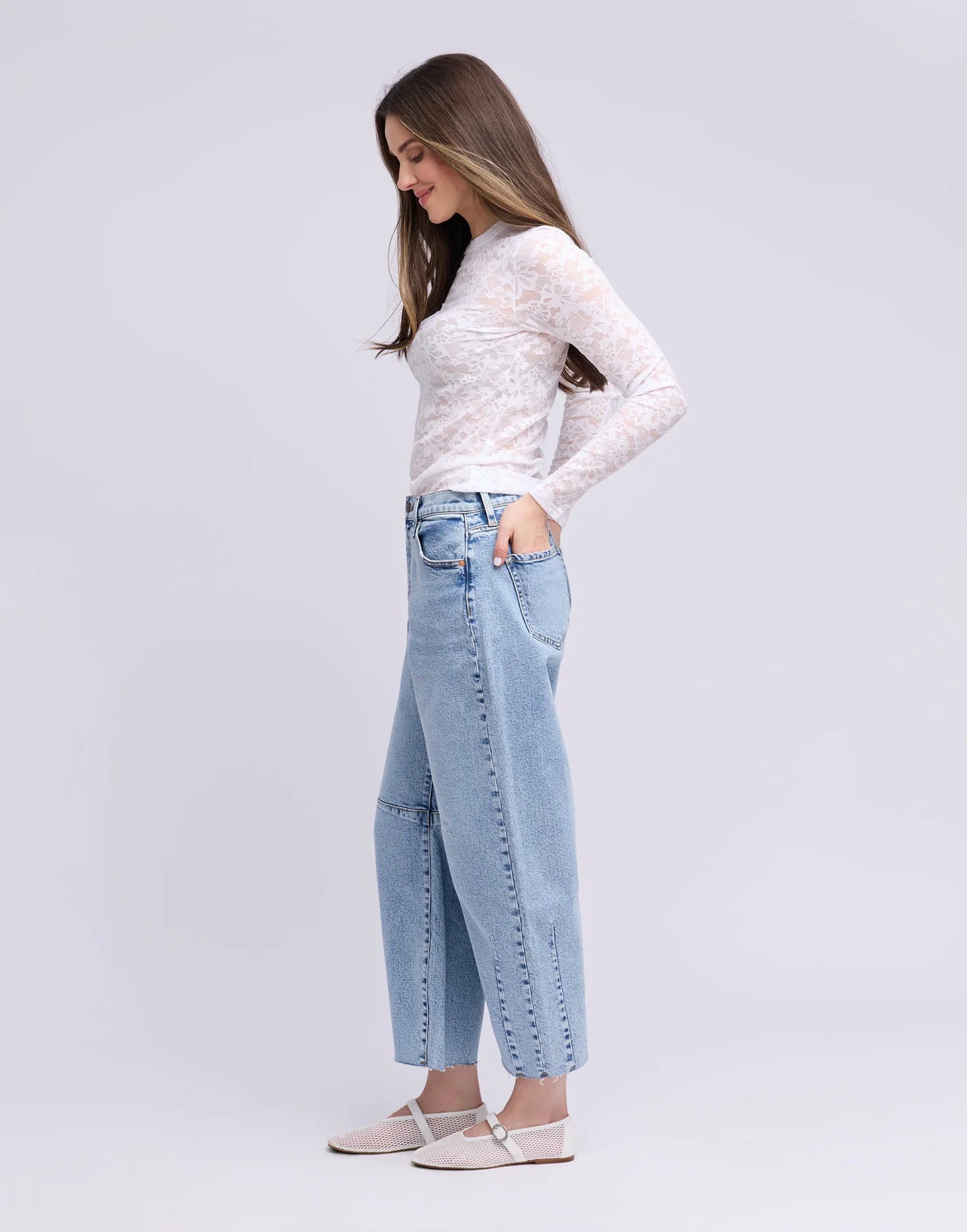 JEANS MALIA COUPE DÉCONTRACTÉE - BILLY - Taille classique - Entrejambe: 27"