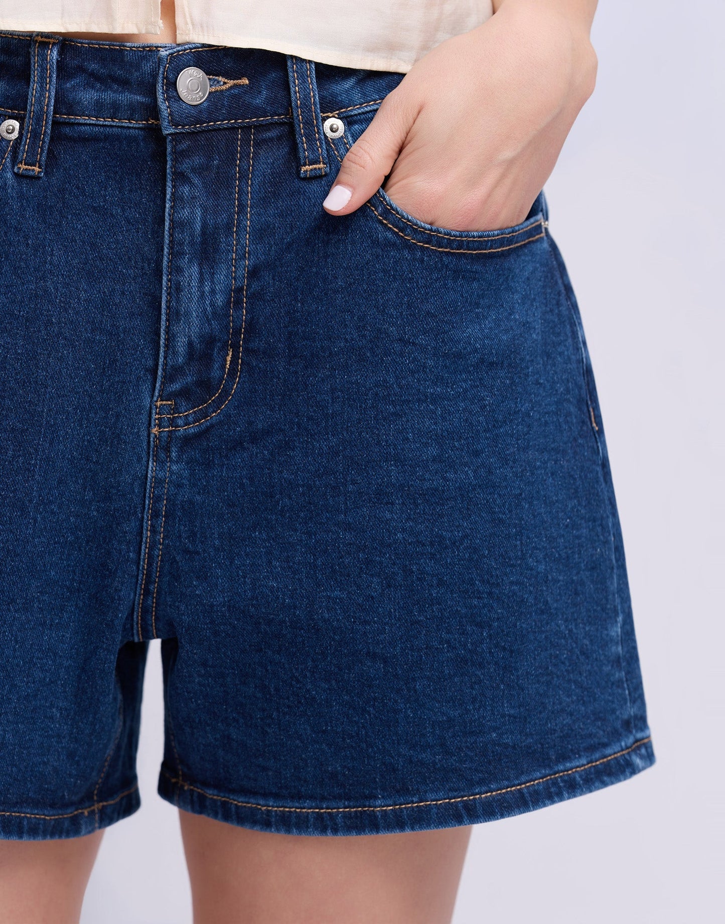 SHORTS  NICOLE - 2906 - Taille haute - Entrejambe 4'' - Yoga Jeans