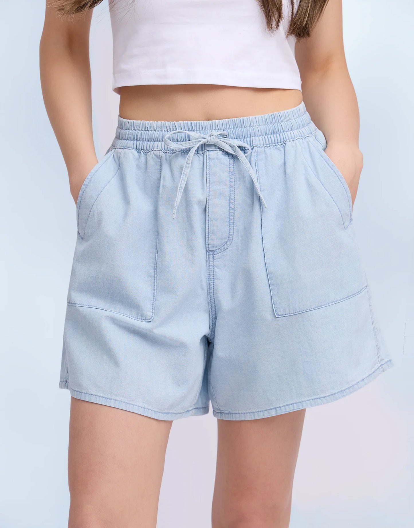 SHORTS  LUCILLE - Taille haute - Entrejambe 5'' - Yoga Jeans