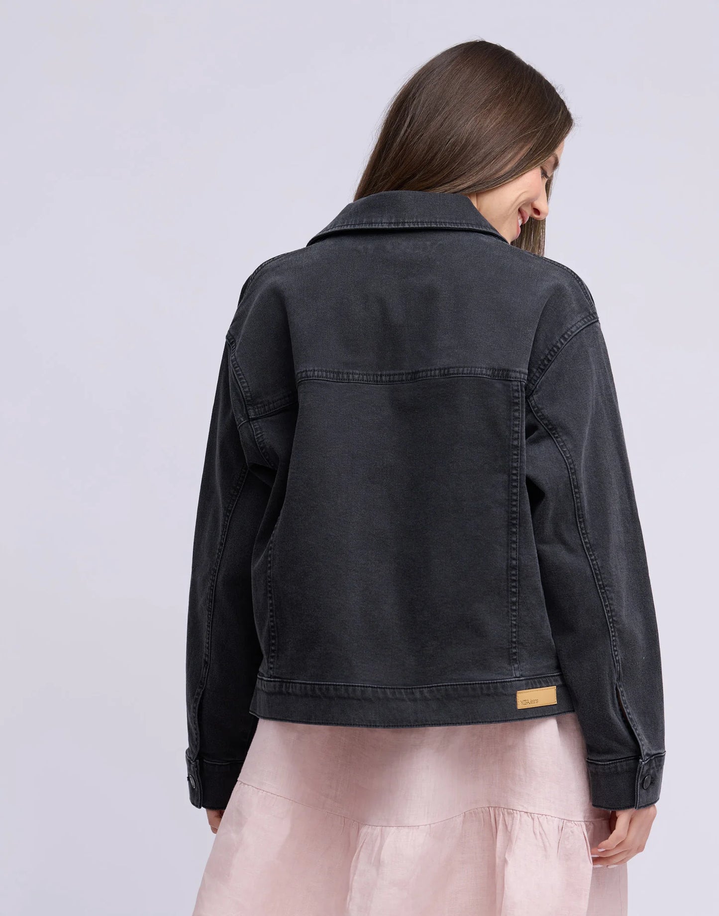 VESTE EN DENIM - SUMMER - Noir - Yoga Jeans