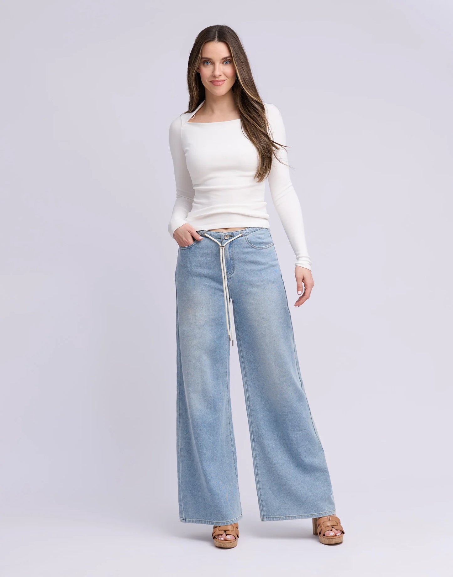 JEANS LILY COUPE TRÈS ÉVASÉE - RIHANNA -2919 - YogaJeans