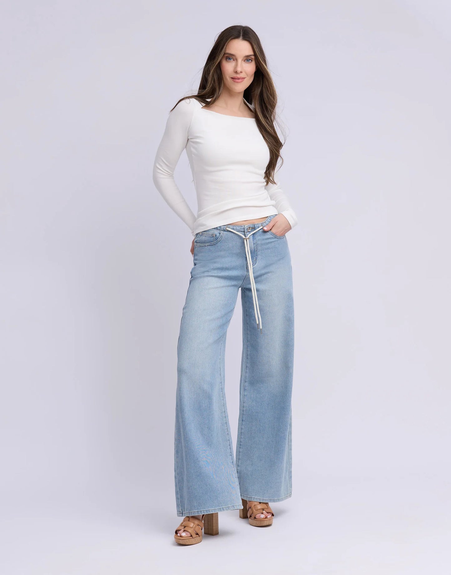 JEANS LILY COUPE TRÈS ÉVASÉE - RIHANNA -2919 - YogaJeans