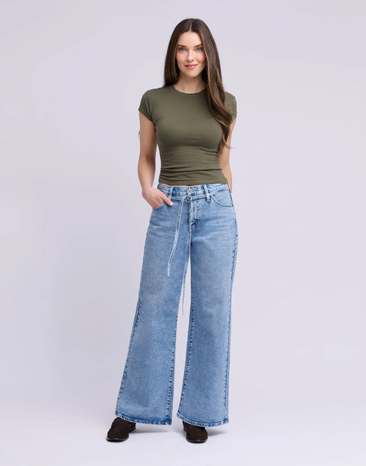 JEANS LILY COUPE TRÈS ÉVASÉE - JANE - Taille haute - Entrejambe 31''