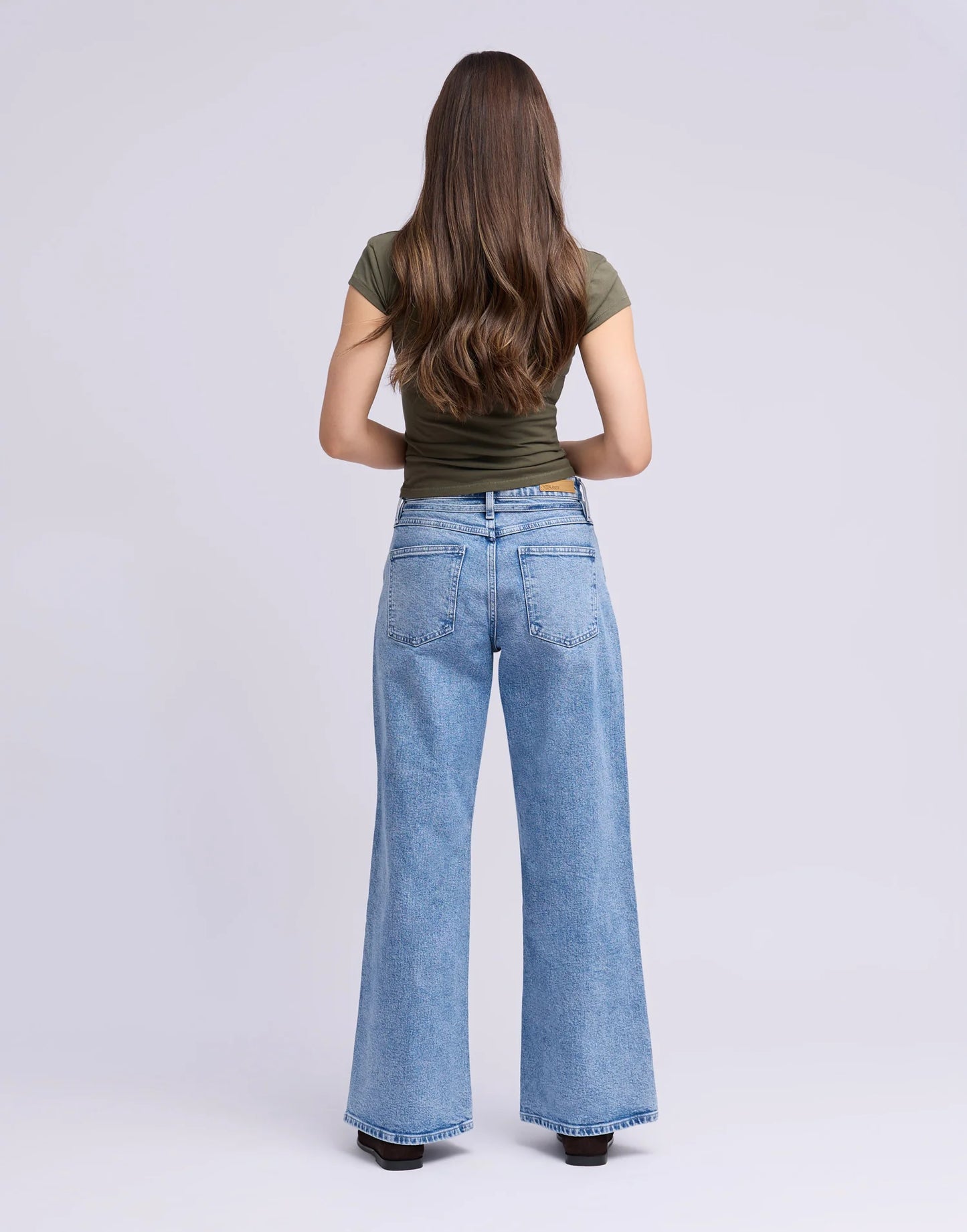 JEANS LILY COUPE TRÈS ÉVASÉE - JANE - Taille haute - Entrejambe 31''