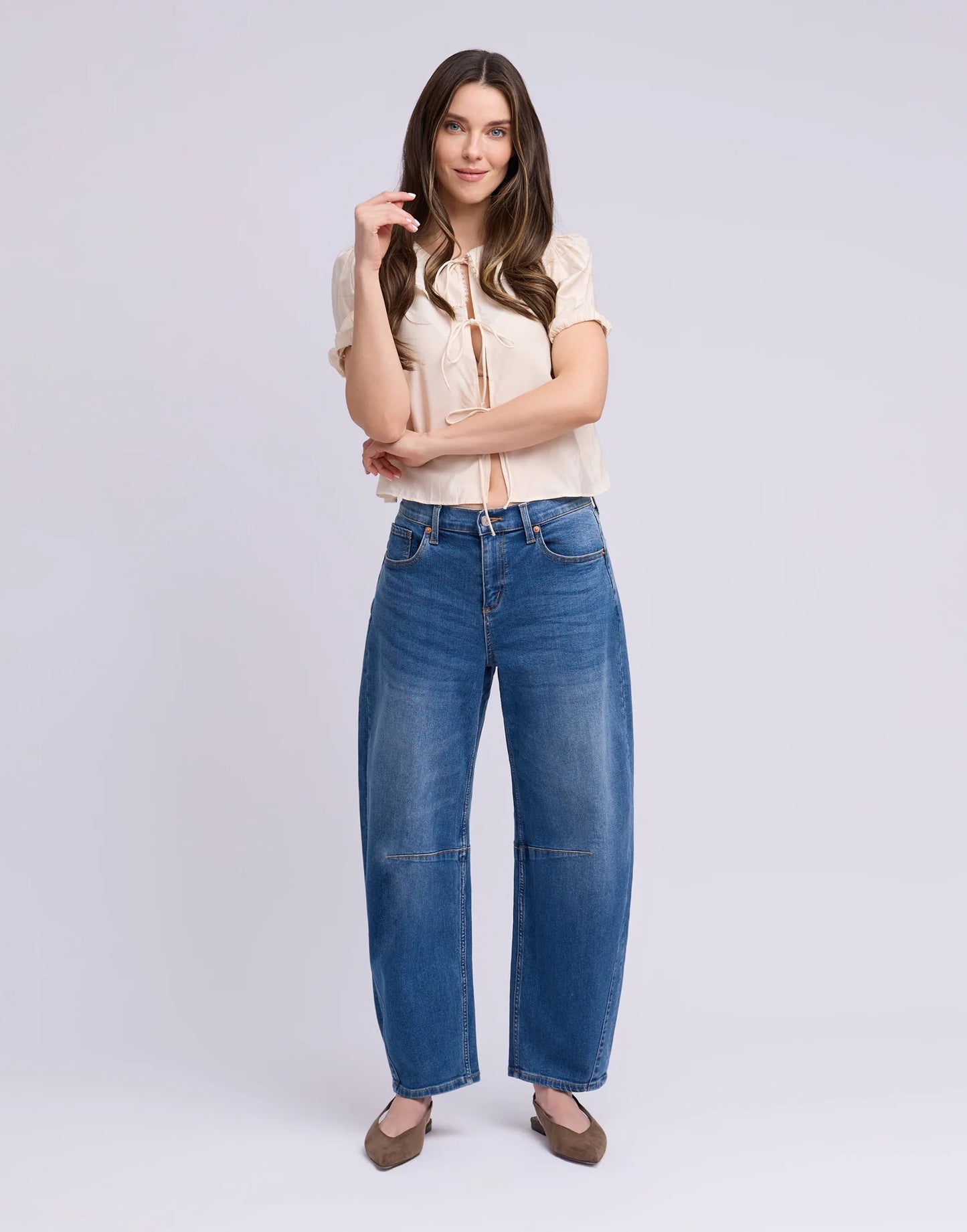 JEANS MALIA COUPE DÉCONTRACTÉE - EMMANUELLE - Taille classique - Entrejambe 28''