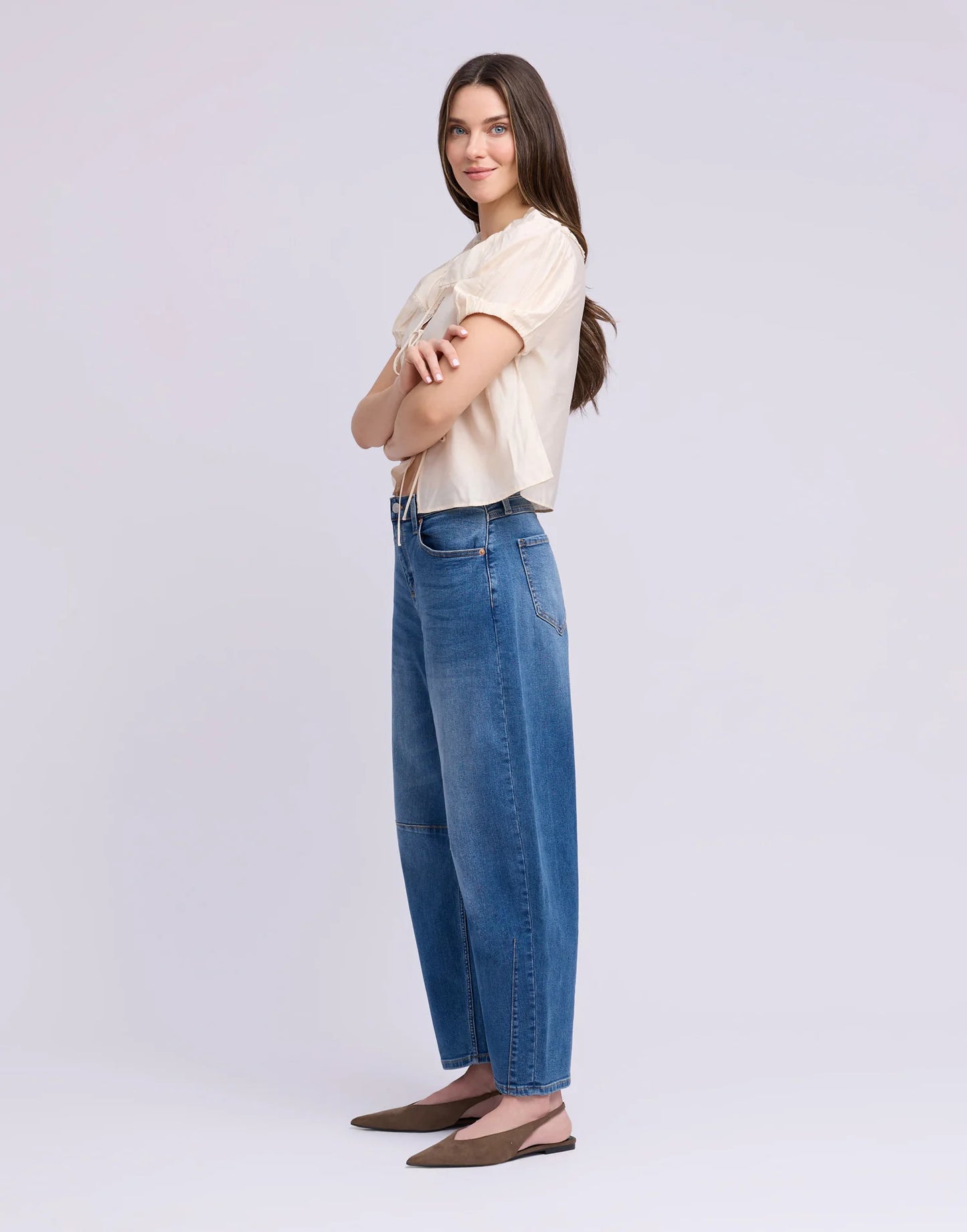 JEANS MALIA COUPE DÉCONTRACTÉE - EMMANUELLE - Taille classique - Entrejambe 28''