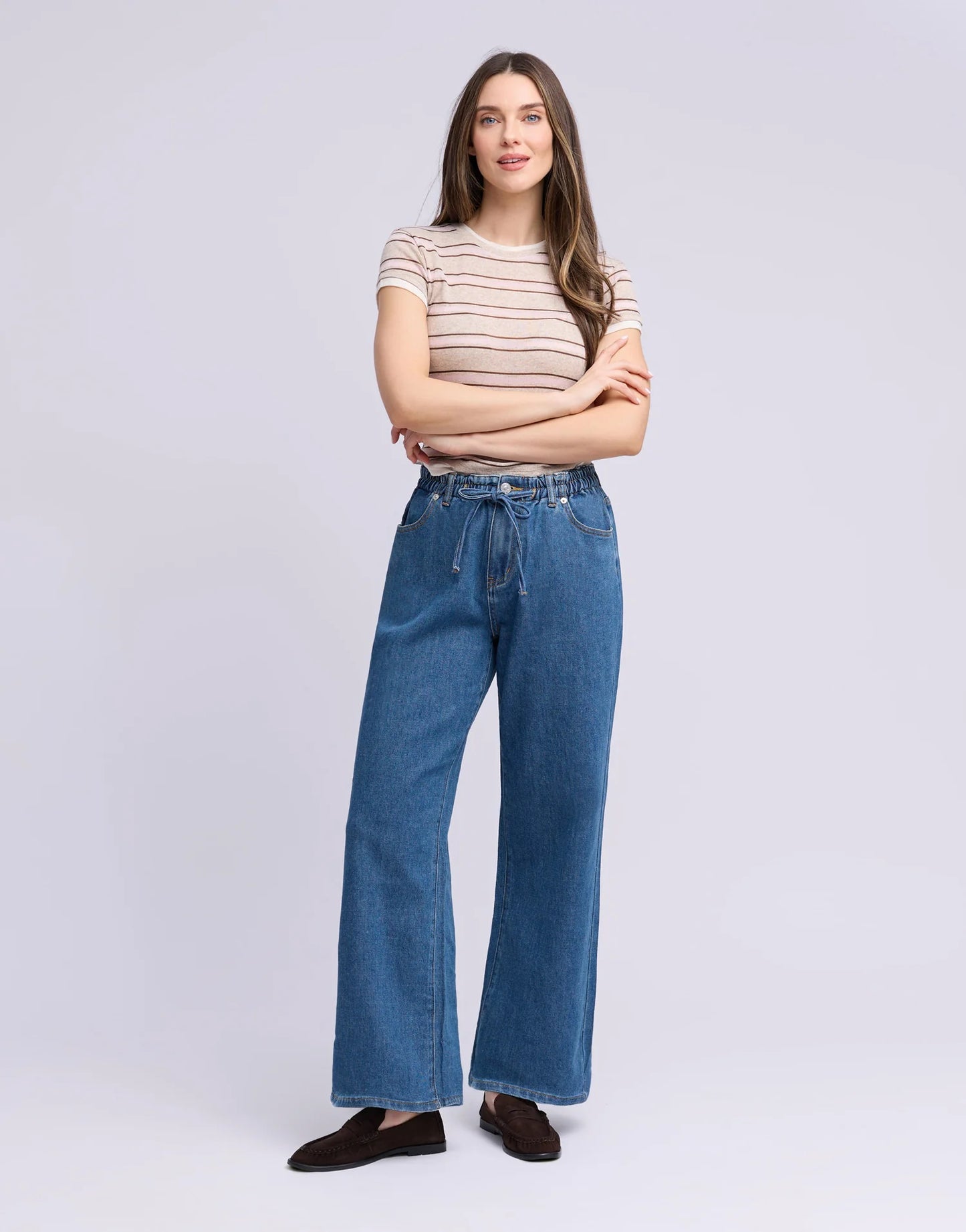 JEANS LILY COUPE TRÈS ÉVASÉE - SHANIA - 2965 - Taille haute - Entrejambe 30'' - Yoga Jeans