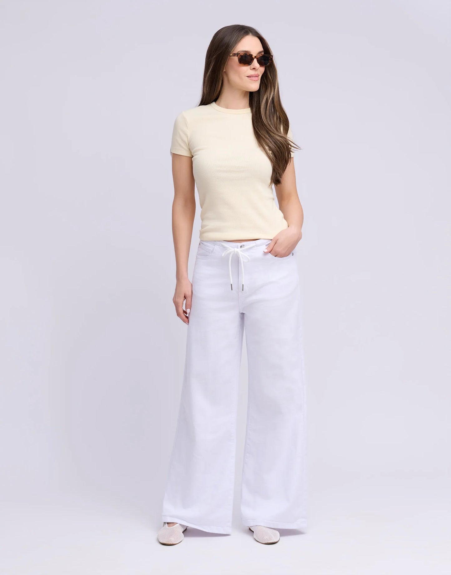 JEANS LILY COUPE TRÈS ÉVASÉE - HARRIET - 2971 - Taille classique - Entrejambe 32'' - Yoga Jeans