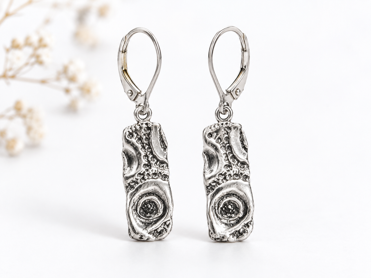 Boucles d'oreilles- MB06 - argent 9.25  - Marie-Êve Bordeleau