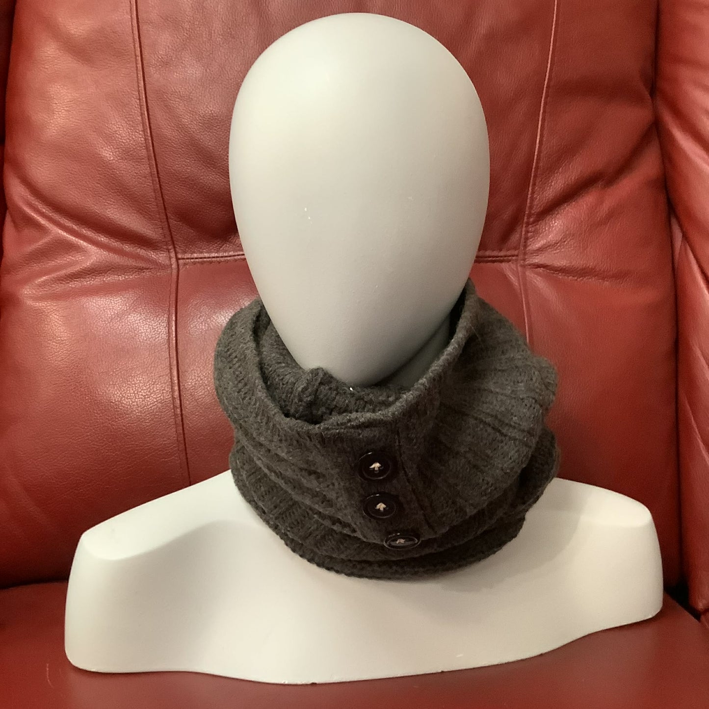 Foulard Charlotte Noir ou Gris foncé - Schwiing