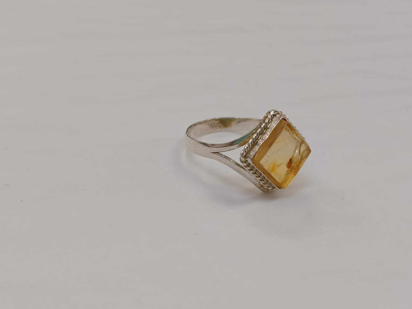 Bague Ambre (plusieurs modèles) - Rouge Argent 925