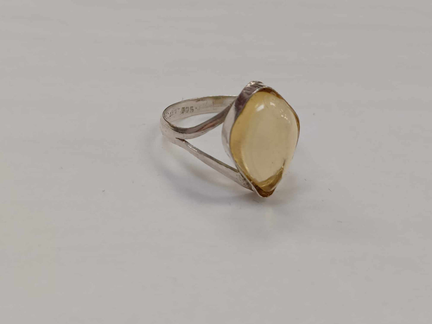 Bague Ambre (plusieurs modèles) - Rouge Argent 925