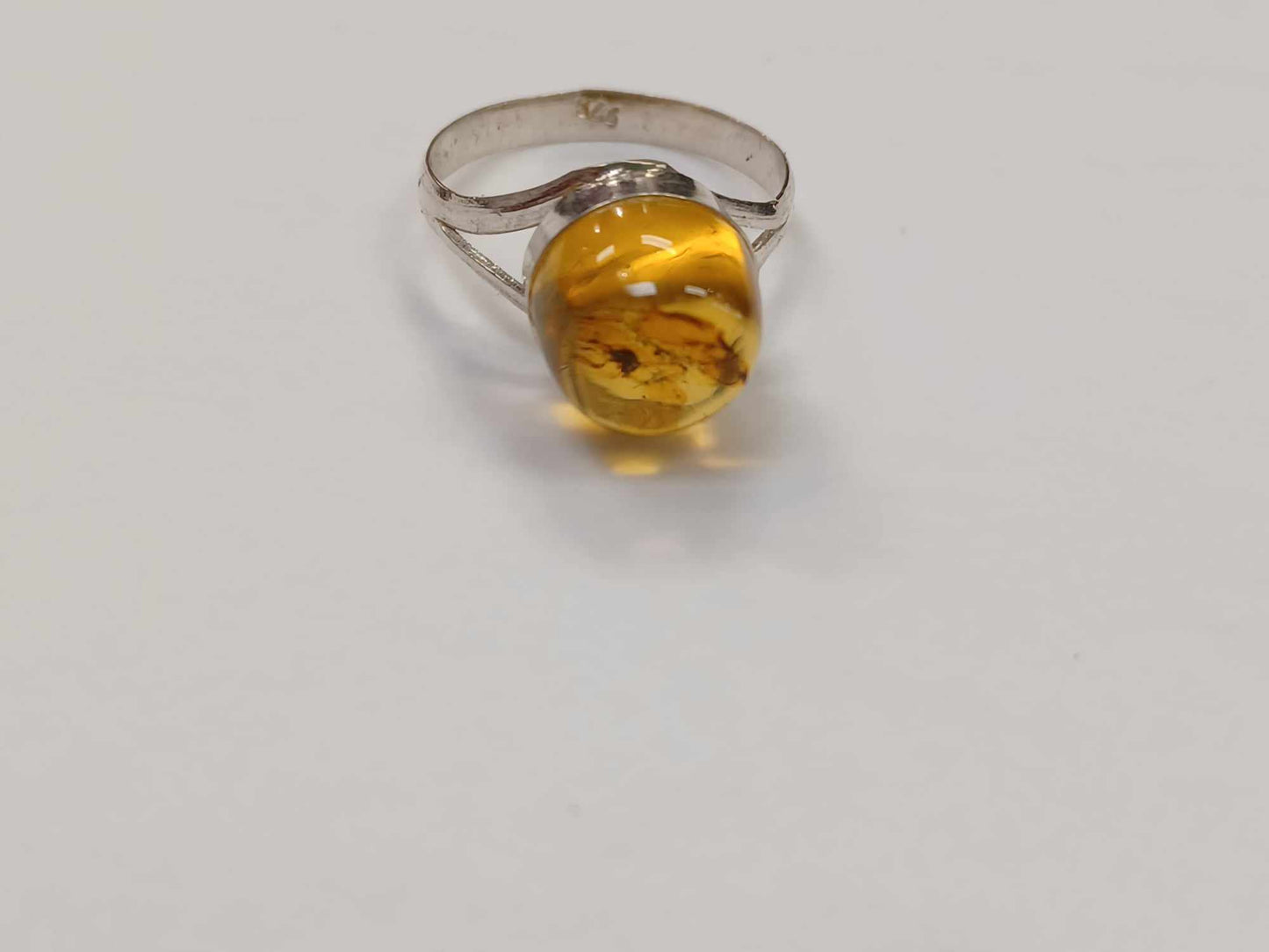 Bague Ambre (plusieurs modèles) - Rouge Argent 925