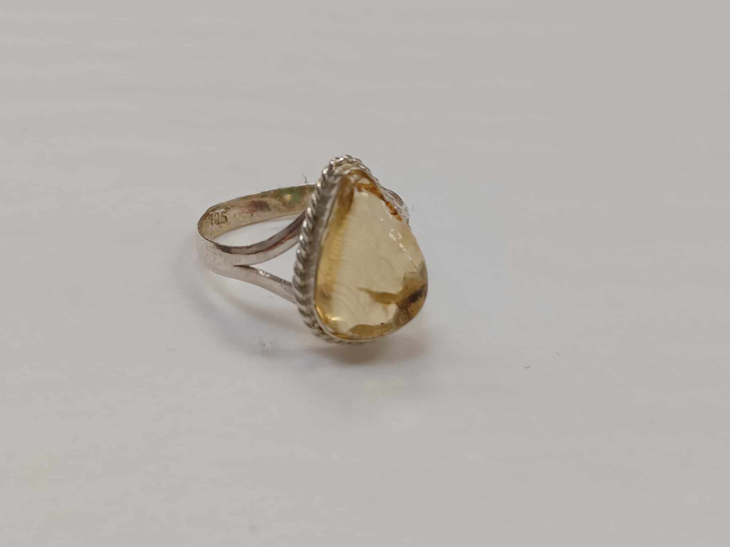 Bague Ambre (plusieurs modèles) - Rouge Argent 925